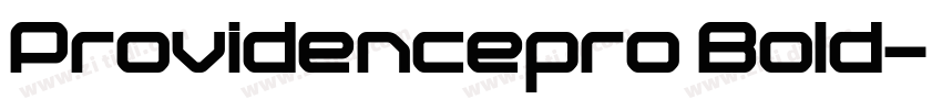 Providencepro Bold字体转换